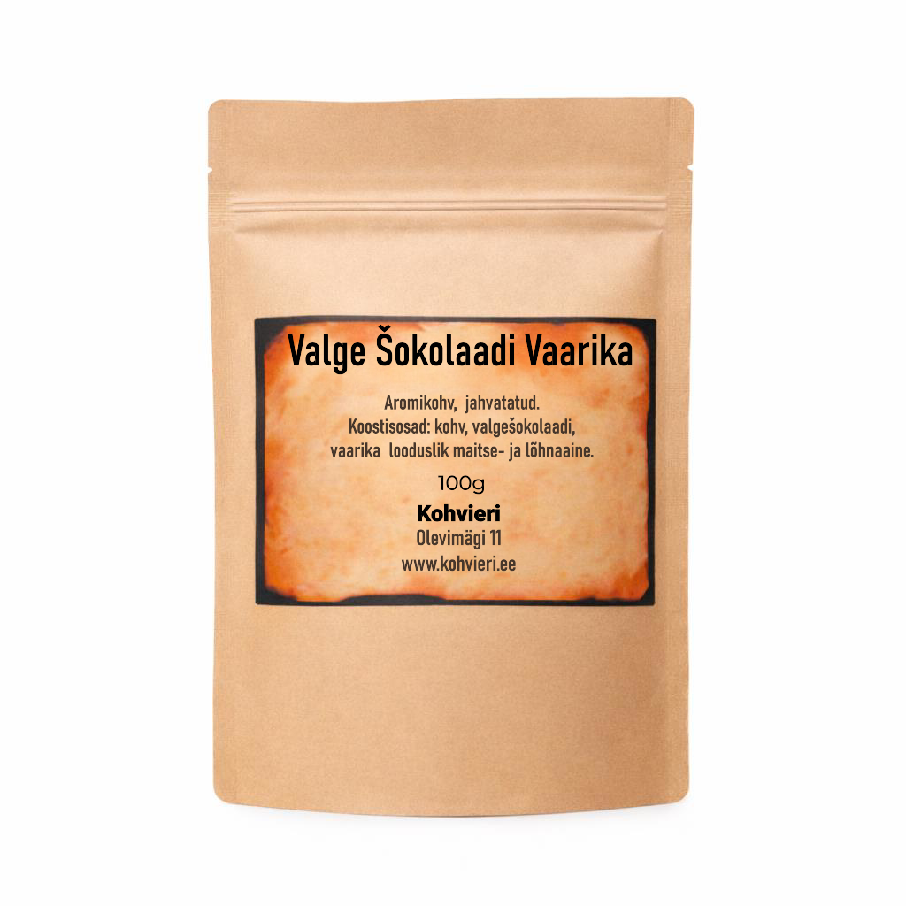 Valge Šokolaadi Vaarika100g